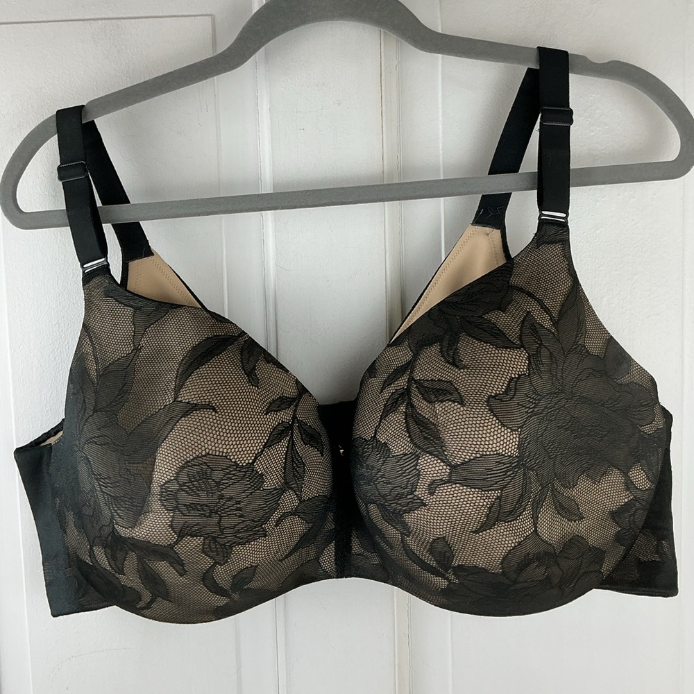 Cacique Lightly Lined Balconette Bra 42DDD